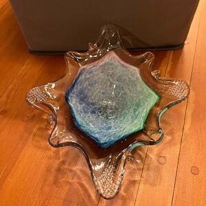 Glass dish - great for candy or display on your home!
